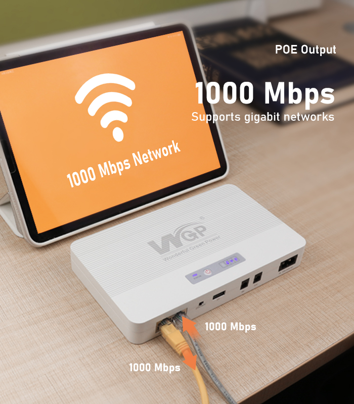 UPS POE de 1000 Mbps