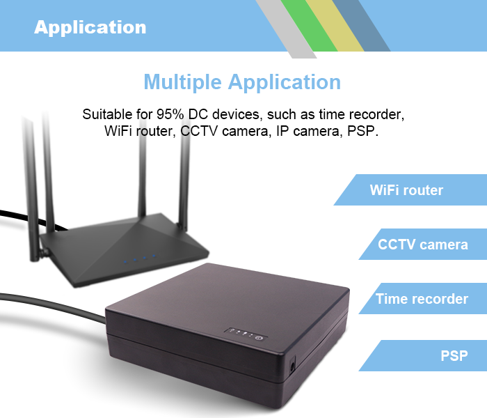 UPS big capacity  for wifi router